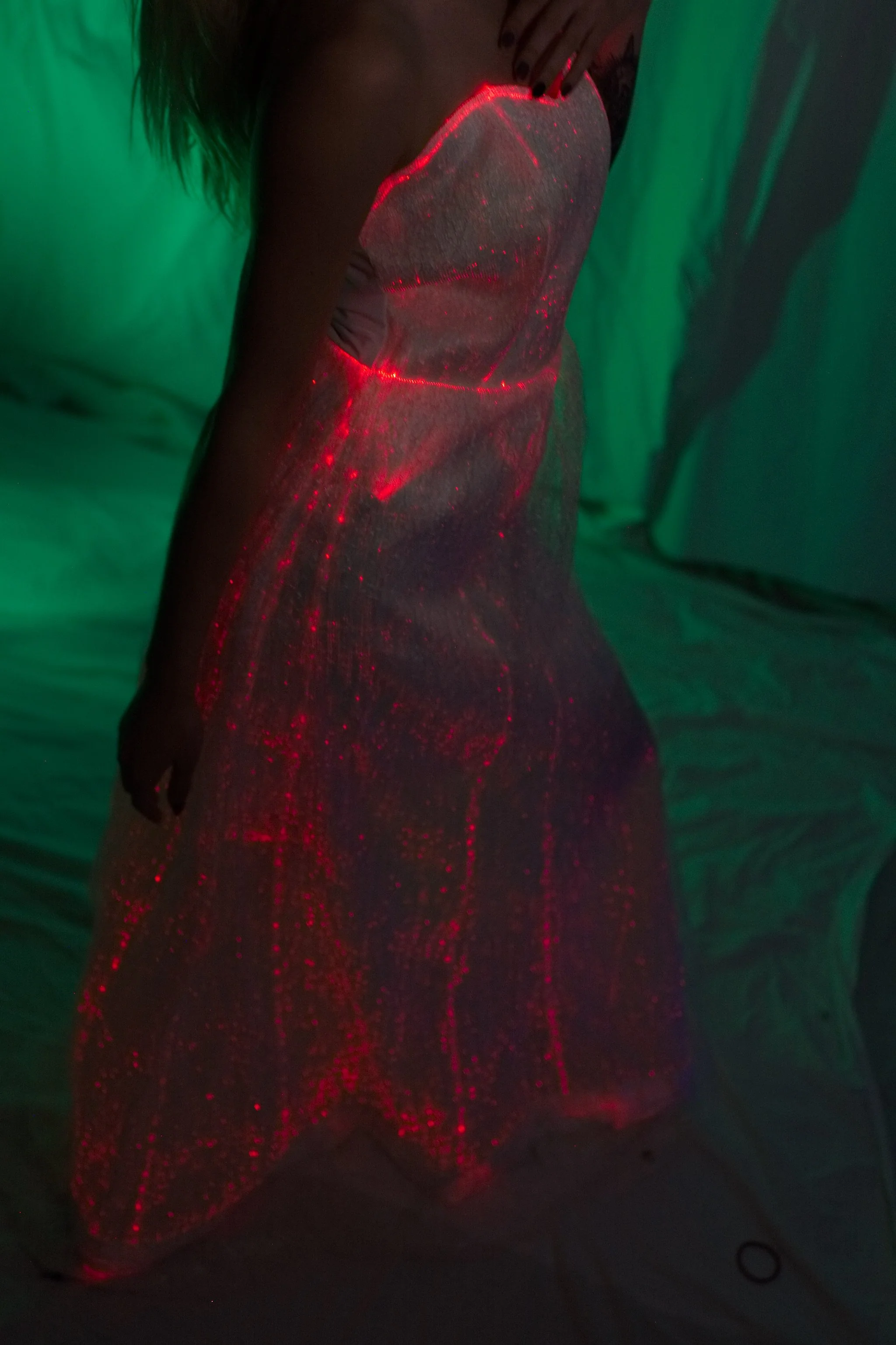 Fiber Optic Wedding Dress - Image 3
